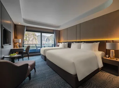Deluxe Double or Twin Room with Ocean View — Tulip Cruise